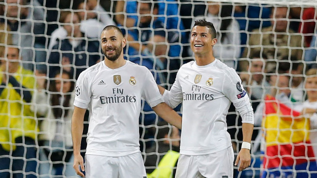 Cristiano Ronaldo, Karim Benzema, Real Madrid, UEFA Champions League
