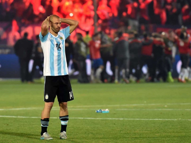 Javier Mascherano, Argentina, Chile, 2015 Copa America Final, 2015 Copa America