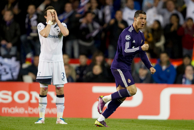 Cristiano Ronaldo, Gareth Bale, Tottenham, Real Madrid, UEFA Champions League