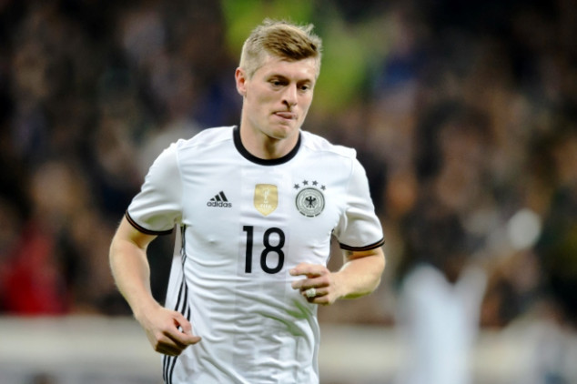 Toni Kroos in action for Germany at the Euro 2016 in France