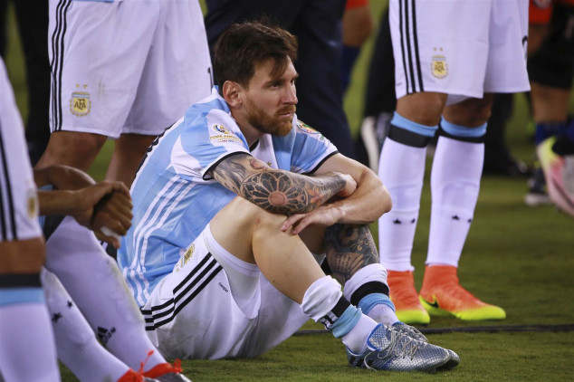 Lionel Messi, Argentina, Chile, Copa America Centenario