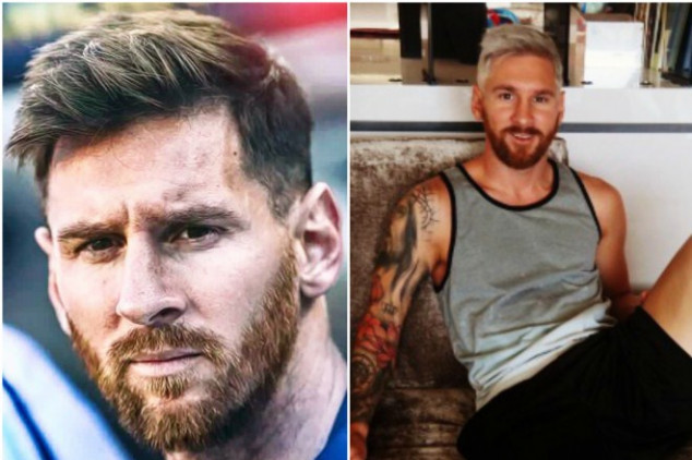 SHOCKING: Messi goes Blond. Looking better before or after? :: Live Soccer  TV