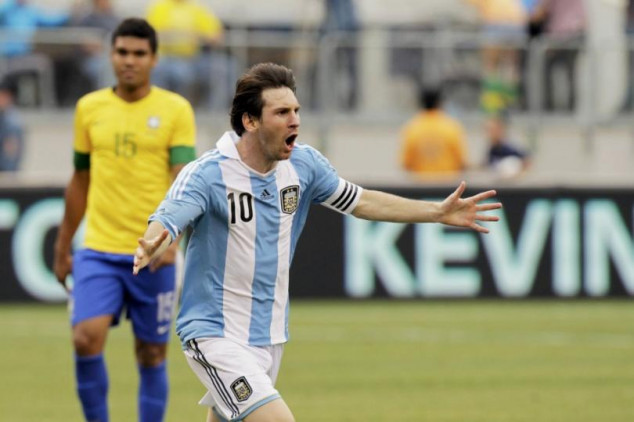 Messi, Argentina, Brazil, Hat trick