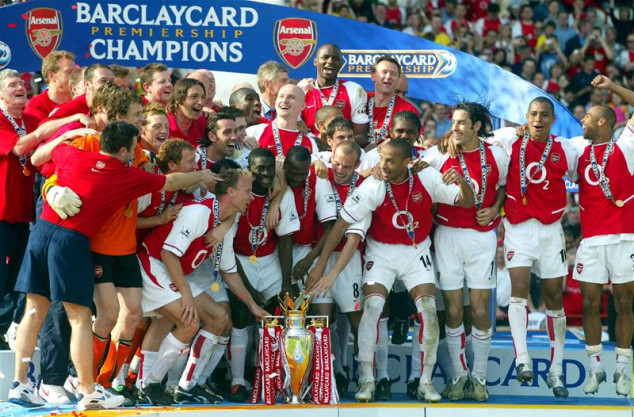 Thierry Henry, Patrick Viera, Robert Pires, Arsenal, Invincibles, English Premier League