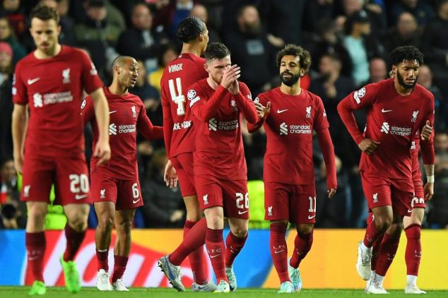 Liverpool atropela Rangers (7-1) com hat-trick de Salah e é 2º do grupo A da Champions