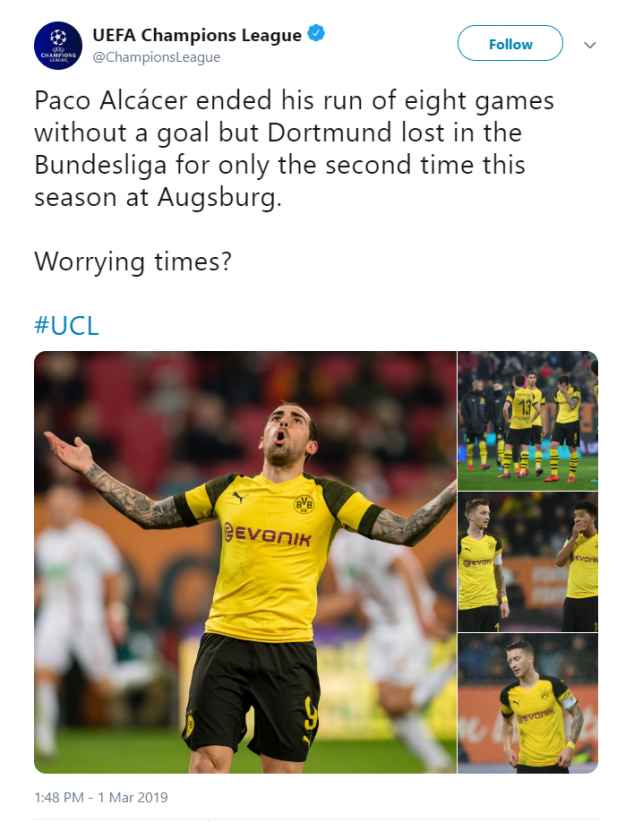 Dortmund, Tottenham, UEFA Champions League