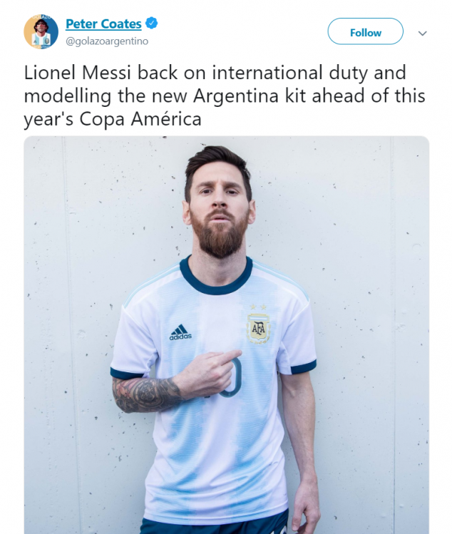 Lionel Messi, Argentina, 2019 Copa America