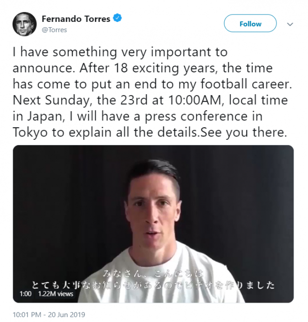 Fernando Torres, Retirement, Atletico, Chelsea, Liverpool, Barcelona