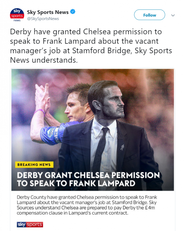 Frank Lampard, Derby, Chelsea, English Premier League