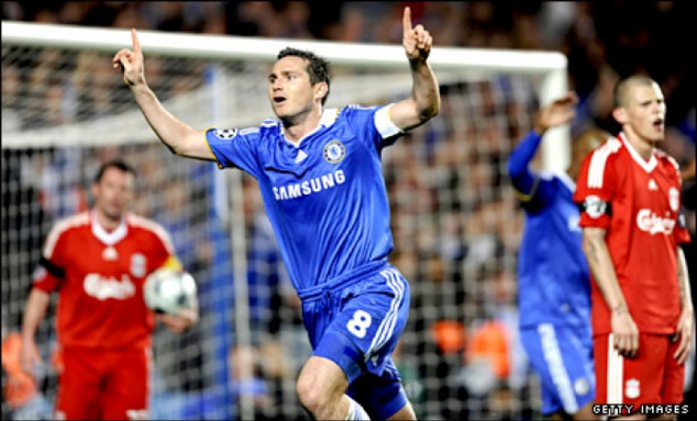 Frank Lampard, Chelsea, Liverpool, UEFA Champions League