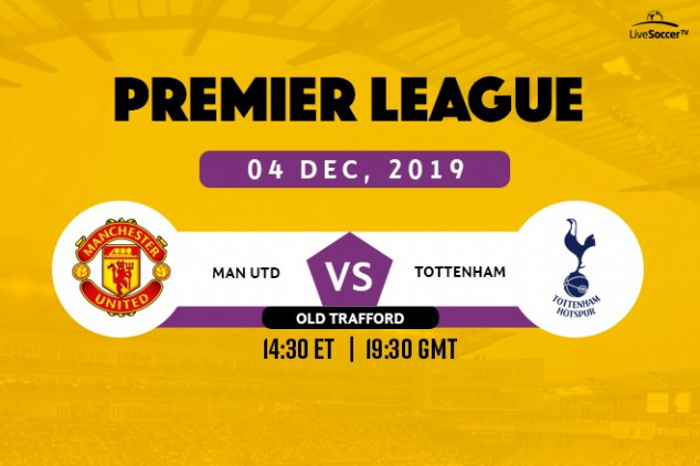 Man United vs Tottenham Hotspur broadcast info