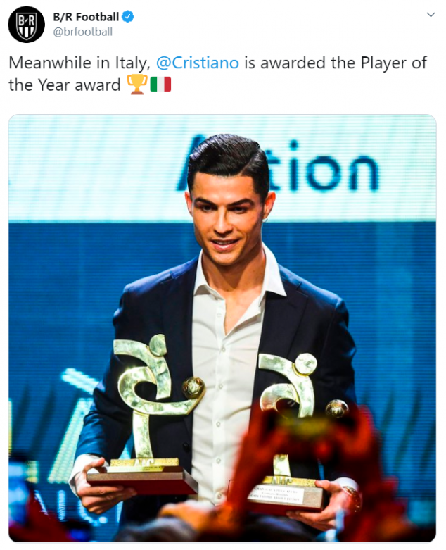 Cristiano Ronaldo, Serie A, Juventus, MVP