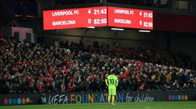 Lionel Messi, Liverpool, Barcelona, Anfield, UEFA Champions Leaague