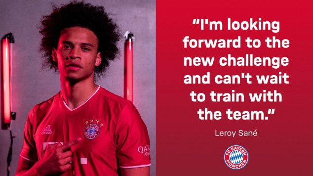 Leroy Sane, Bayern Munich, Transfer, Official, Bundesliga