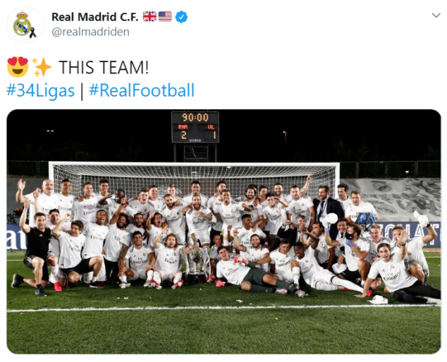 Real Madrid, La Liga, champions, 2019-20