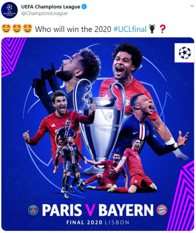 PSG, Bayern Munich, Champions League final, UEFA Champions League