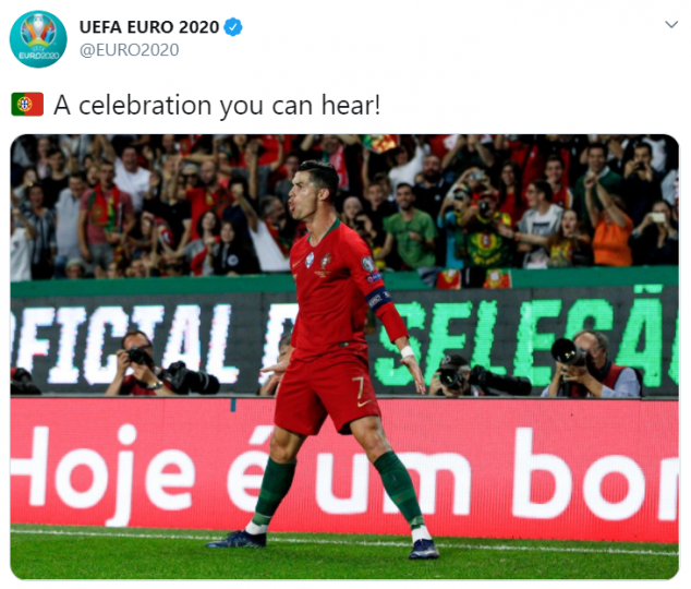 Cristiano Ronaldo, Portugal, Celebration