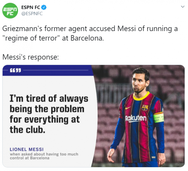 Lionel Messi, Antoine Griezmann, Eric Olhats, Barcelona, La Liga