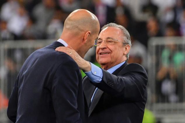 El presidente del Real Madrid, Florentino Pérez, da positivo por covid-19