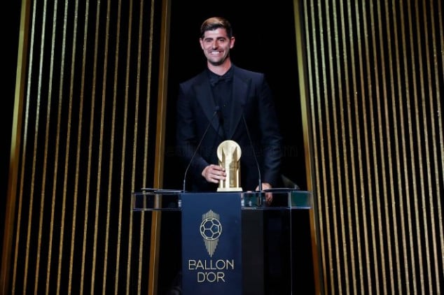Courtois hits out at Ballon d'Or voting process