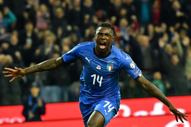 'Tired' Kean out of Italy World Cup qualifiers