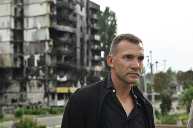 Football icon Shevchenko feels pain and pride in Ukraine's resilience