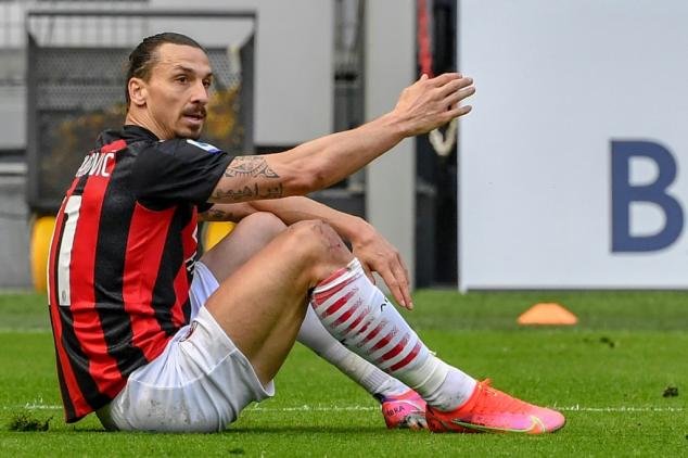 Ibrahimovic injury doubt for Milan against Sassuolo