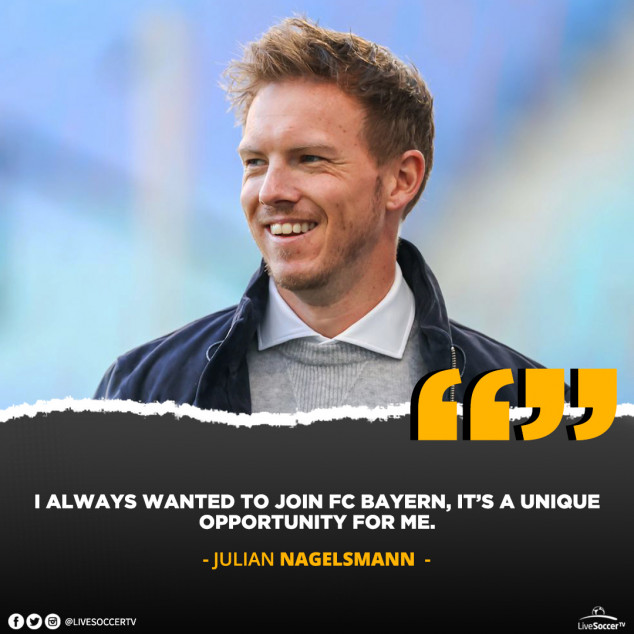 Julian Nagelsmann, Bayern Munich, RB Leipzig, Bundesliga