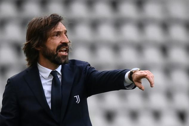 Juventus coach Pirlo 'calm about job' as title slips away