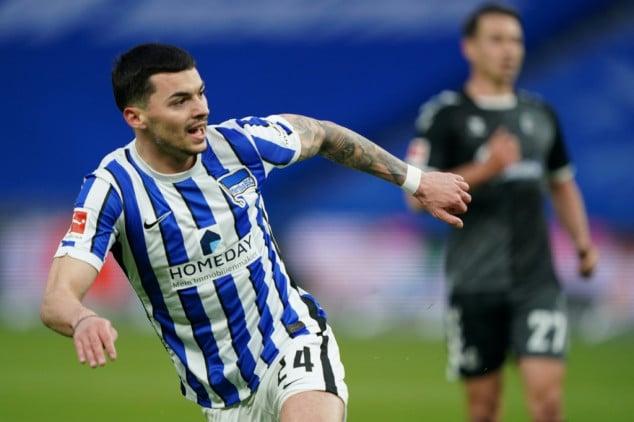 Hertha down Freiburg to climb out of relegation places
