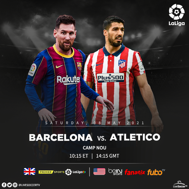 Barcelona, Atletico Madrid, Broadcast Listings, La Liga