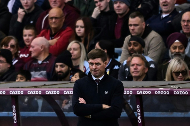 Steven Gerrard es cesado como técnico del Aston Villa tras perder ante el Fulham