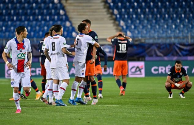 PSG down Montpellier from the spot to stamp Cup final ticket