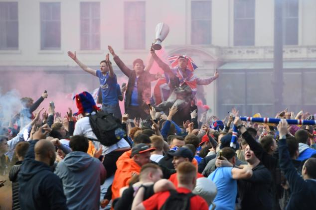Rangers say fan violence 'besmirched' club's reputation