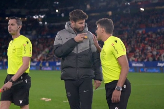 Ref exposes Piqué' in final professional game