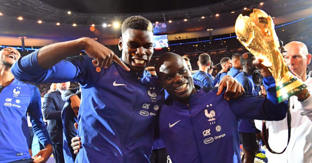 N'Golo Kante, Paul Pogba, France National Team, FIFA World Cup