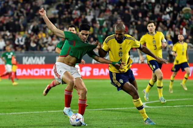 México perde para Suécia em seu último teste para a Copa do Mundo