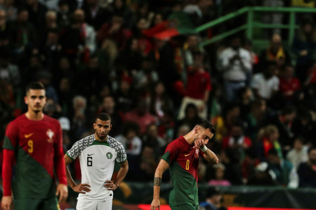 Sem CR7, Portugal goleia Nigéria em amistoso antes da Copa