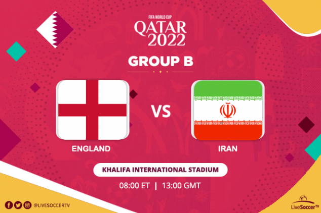 WTW England vs Iran live - November 21