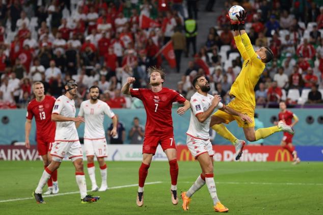 Dinamarca e Tunísia ficam só no 0 a 0 na estreia na Copa do Catar