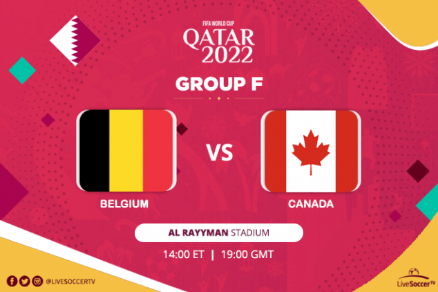 FIFA World Cup: How to watch Belgium vs Canada