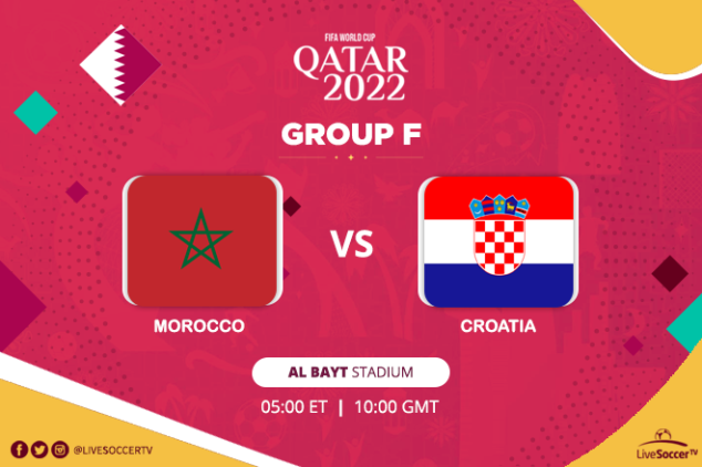 2022 FIFA WC: How to watch Morocco vs Croatia live