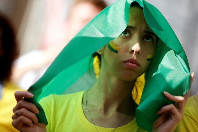 Brazil grinds to halt as World Cup party starts