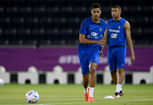 Varane 'fit and ready' to face Denmark at World Cup, says Deschamps