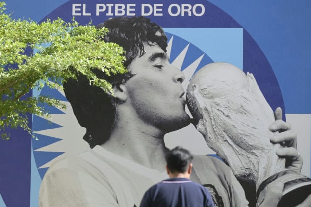 Argentina fans pray for Maradona magic amid tributes