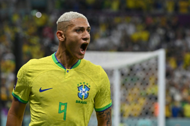 Brazil's Richarlison thrives in World Cup spotlight