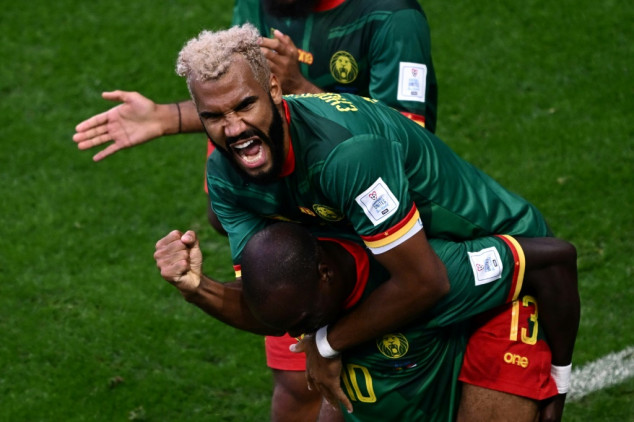 Cameroon fight back to draw World Cup thriller with Serbia