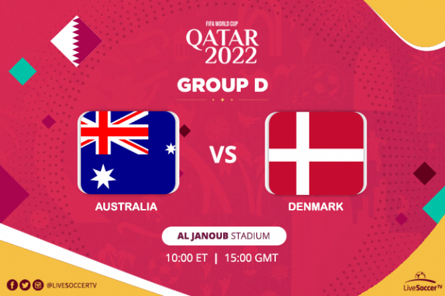 Australia vs Denmark broadcast information
