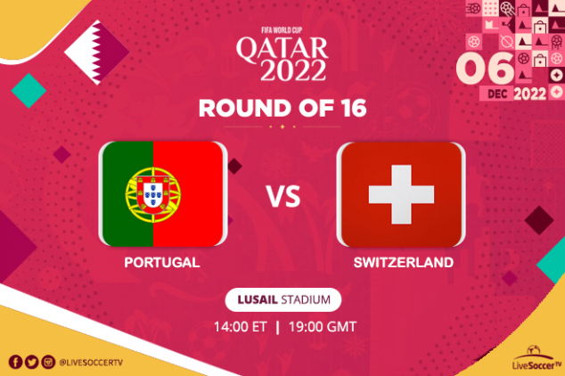 WTW Portugal vs Switzerland live - December 6