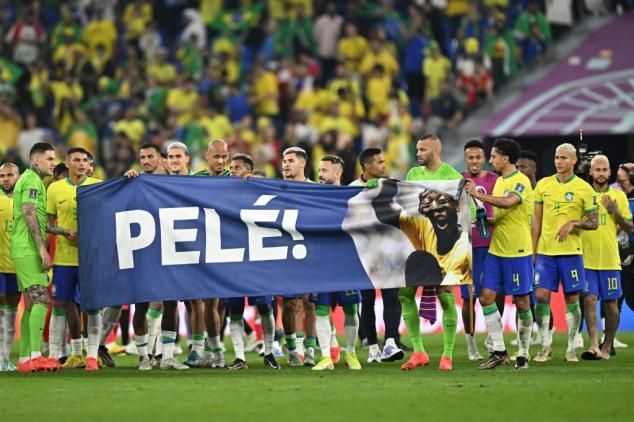 Com futebol ofensivo, Neymar, Vini e Richarlison prestam a melhor homenagem do Brasil a Pelé